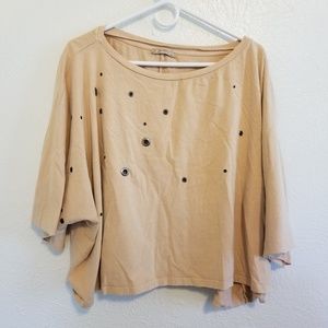 Zara Tops - Zara Trafaluc Baggy Crop Top A34 Zara Tops - Zara Trafaluc Baggy Crop Top A34